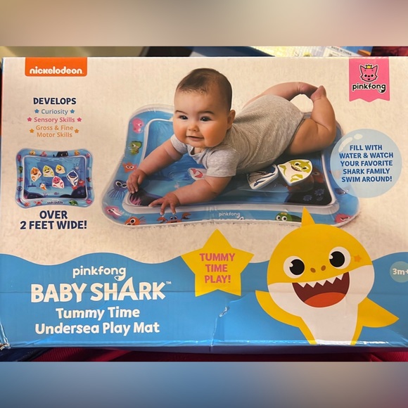 Nickelodeon Toys Nickelodeon Pinkfong Baby Shark Tummy Time